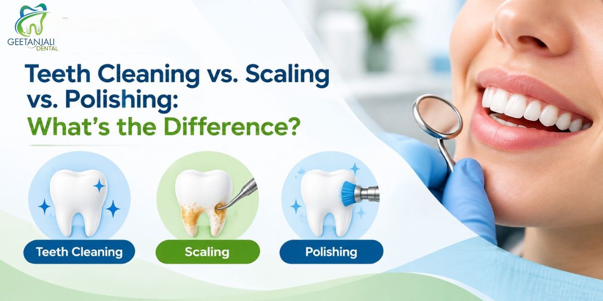 Teeth Cleaning vs Scaling vs Polishing: What's the Difference?
